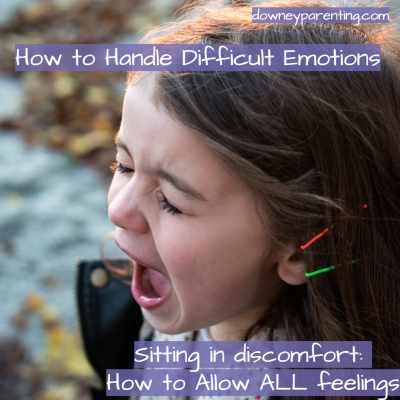 Sitting in Discomfort: How to allow ALL feelings